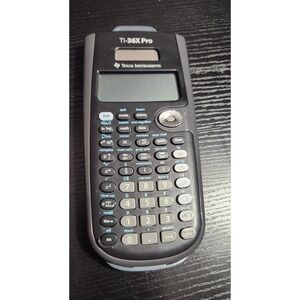 Texas Instruments TI-36X Pro Scientific Calculator‎ with cover Used Tested Works